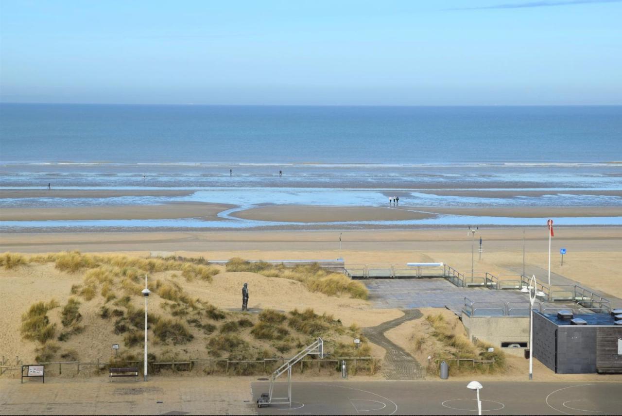 Sea View Penthouse Apartment De Panne Luaran gambar