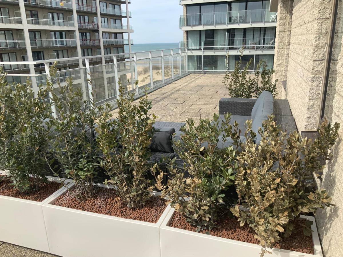 Sea View Penthouse Apartment De Panne Luaran gambar