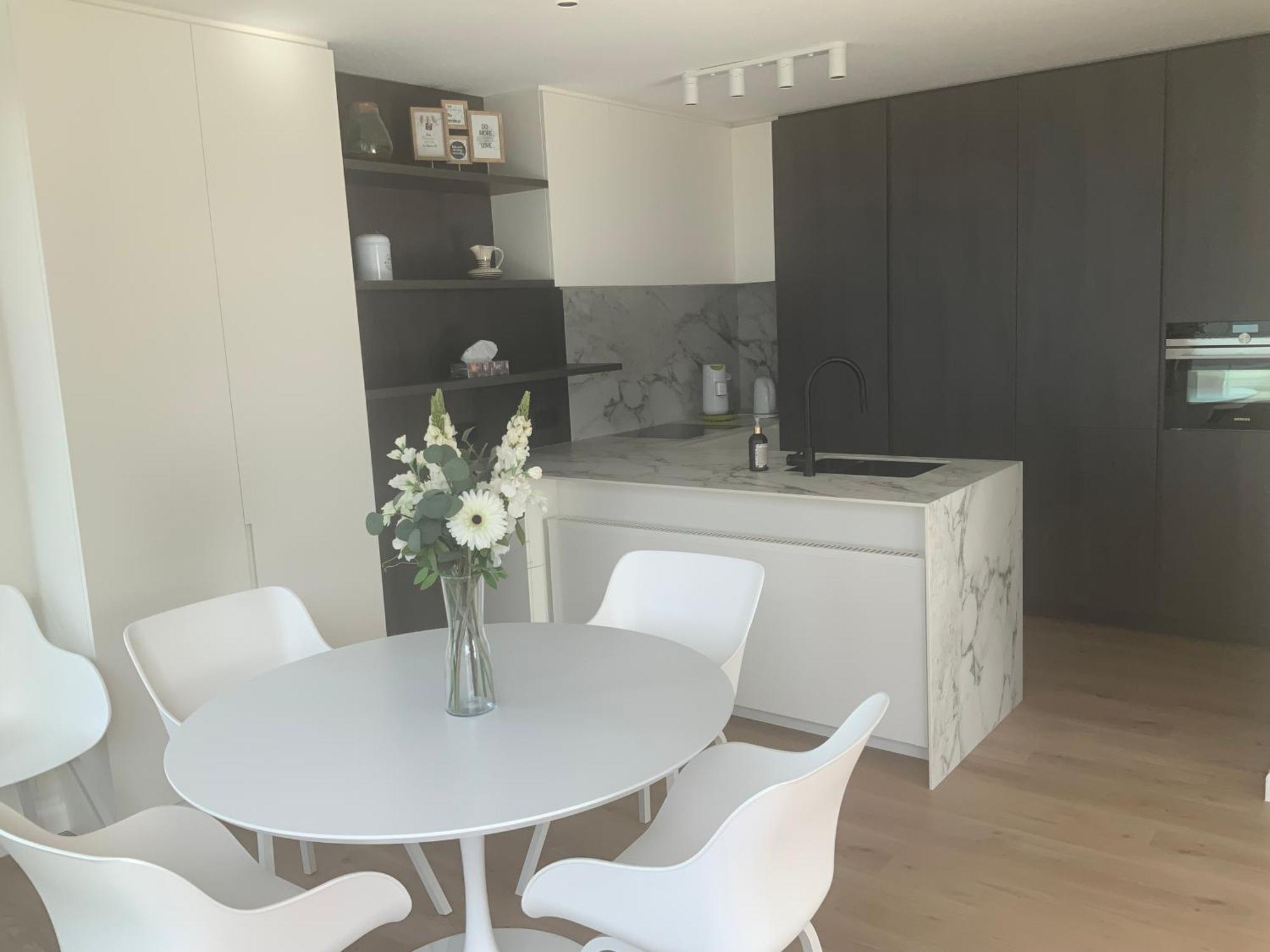 Sea View Penthouse Apartment De Panne Luaran gambar